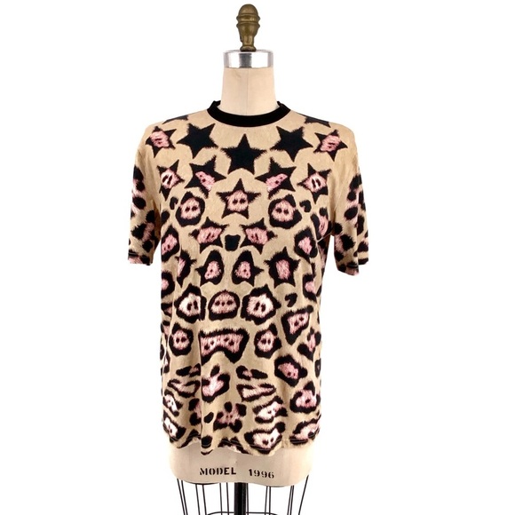 GIVENCHY Jaguar Star Oversized Short Sleeve Tee Rare Designer T-Shirt - Picture 4 of 8